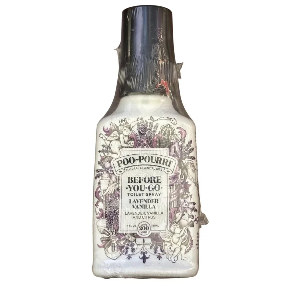 Poo-Pourri Before You Go Toilet Spray Lavender Vanilla Scent PooPourri 4oz/120mL